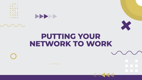 Thumbnail for Putting Your Network to Work