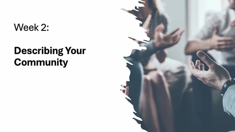 Thumbnail for Describing Your Community