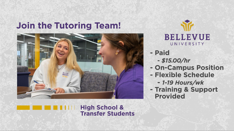 Thumbnail for Tutoring Team Promo HS + Transfer
