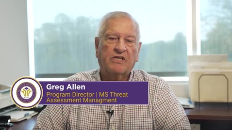 Thumbnail for Greg Allen, Program Director Masters of Science in Threat Assessment &amp; Management