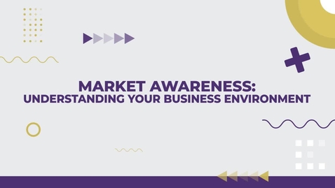 Thumbnail for Market Awareness: Understanding Your Business Environment