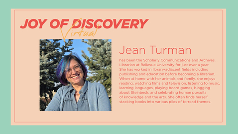 Thumbnail for Lunch &amp; Learn | Joy of Discovery