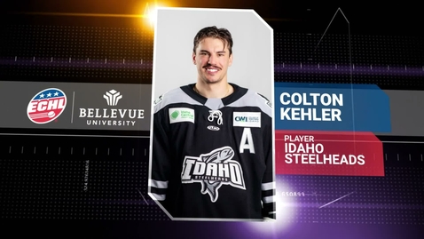 Thumbnail for entry ECHL Scholarship - Colton Kehler
