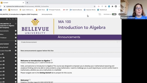 Thumbnail for Math Adjunct Training - Blackboard