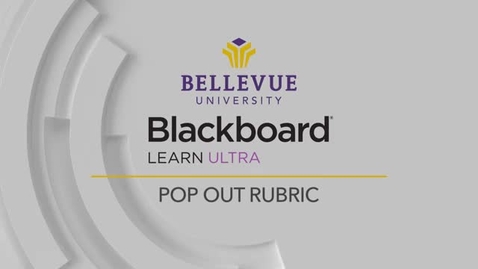 Thumbnail for Pop Out Rubric