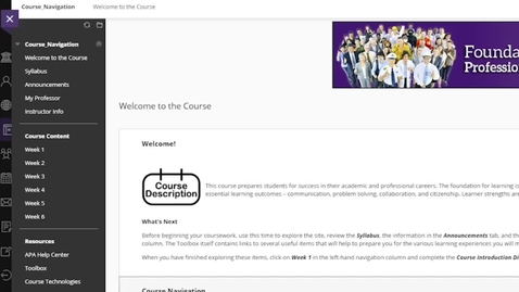 Thumbnail for Course Navigation