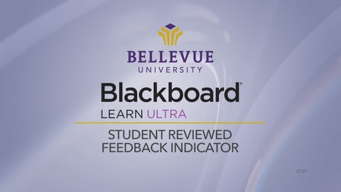 Thumbnail for Student Reviewed Feedback Indicator