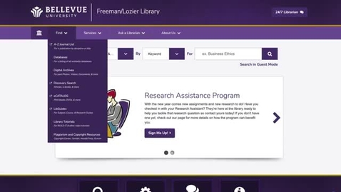 Thumbnail for Adding a Journal Reference - NoodleTools