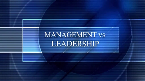 Thumbnail for Leader VS Manager