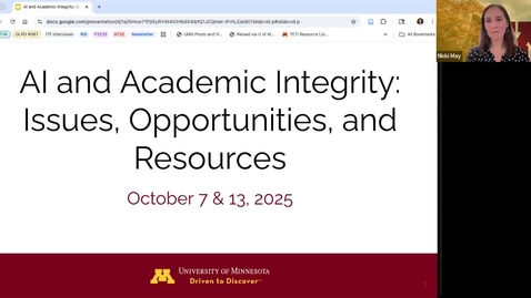 Thumbnail for AI and Academic Integrity: Issues, Opportunities, and Resources