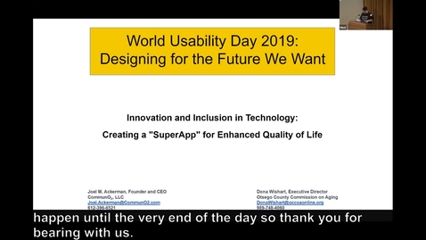 Thumbnail for entry Innovation &amp; Inclusion in Technology: Creating a &quot;SuperApp&quot; for Enhanced Quality of Life