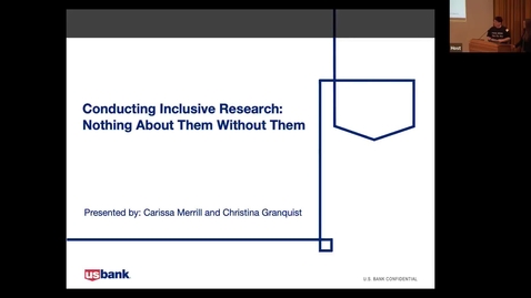 Thumbnail for Nothing About Them, Without Them: How to Promote Equality Through Inclusive Usability Studies