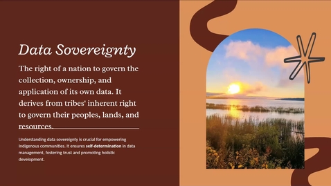Thumbnail for Training #1: Indigenous Data Sovereignty Overview (9/30/2025)