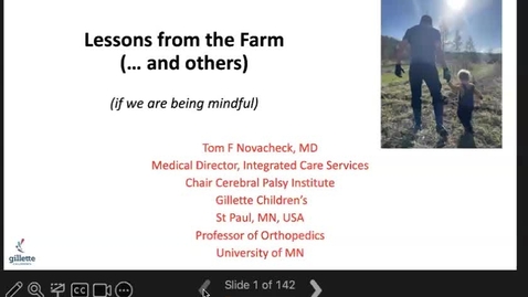 Thumbnail for 06/13/24 | Tom Novacheck, MD: Lessons from the Farm (...and others)
