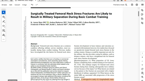 Thumbnail for 10/09/24 | Sports Medicine Journal Club