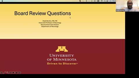 Thumbnail for NCC, Heme, Onc Board Review (Bentho) 20251023