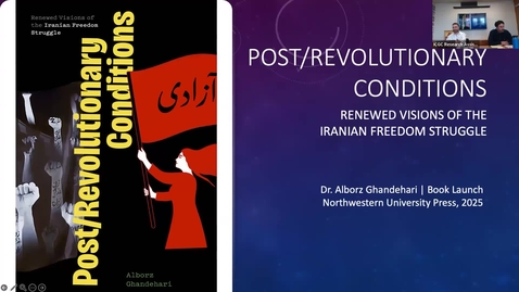 Thumbnail for ICGC Book Talk Series: A Conversation with Alborz Ghandehari; April 15, 2026