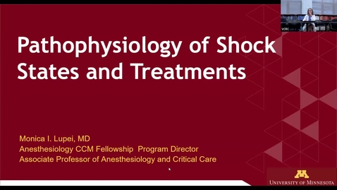 Thumbnail for Pathophysiology of Shock States (Lupei) 20250710