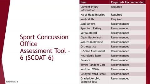 Thumbnail for 03/26/25 | Athletic Medicine Conference