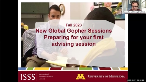 Thumbnail for entry Global Gopher Experiences 2023: Preparing for Your Advising Session