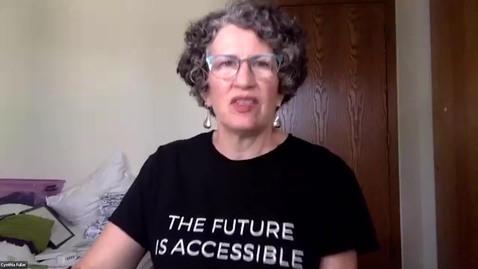Thumbnail for Accessibility vs. Accommodation - Cynthia Fuller