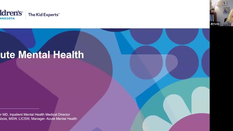 Thumbnail for Managing patients on the inpatient unit: what PCPs need to know (February 11th, 2026)