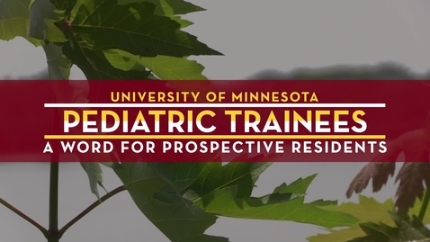 Thumbnail for A Word for Prospective Residents