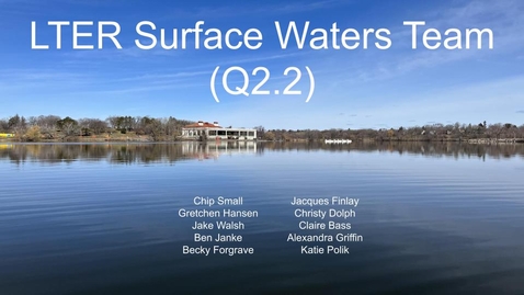 Thumbnail for 2025_MSP-LTER_OverviewTalk_2.2-SurfaceWaters