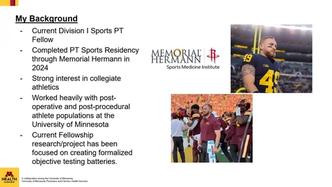 Thumbnail for 05/28/25 | Athletic Medicine Conference