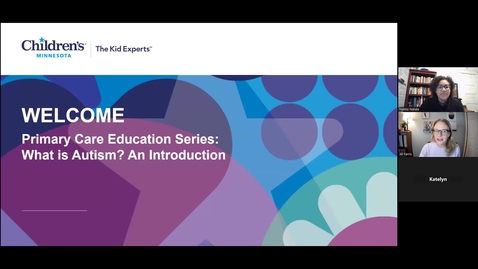 Thumbnail for Is it Autism? Psychiatric Medication Considerations for ASD in Primary Care (December 18th &amp; 20th, 2024)