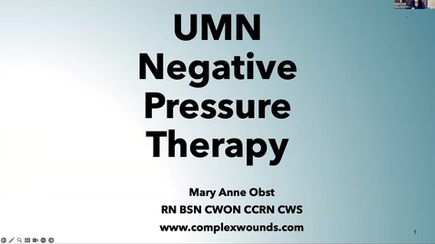 Thumbnail for Negative Pressure Wound Management (Obst) 20250911