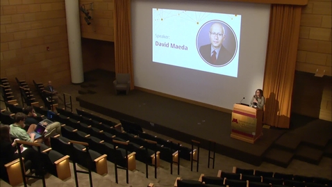 Thumbnail for DSI Conference Day 2 - David Maeda - Spring Research Workshop '24