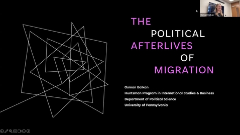 Thumbnail for colloquium 4/18/25 Osman Balkan