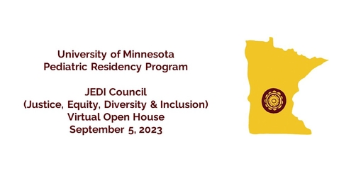 Thumbnail for JEDI Open House: 9-5-23