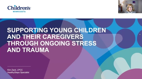 Thumbnail for Addressing Community Violence in Pediatric Care: Supporting Young Children and their Caregivers through ongoing Stress and Trauma (March 5th, 2026)