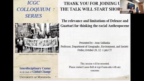 Thumbnail for entry ICGC Colloquium Series Arun Saldanha