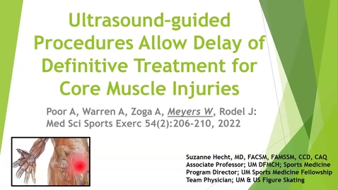 Thumbnail for entry 03/13/24 | Sports Medicine Journal Club