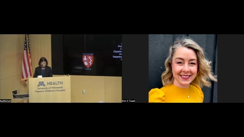Thumbnail for 06/27/25 | Grand Rounds with Dr. Serena Hu, G5 Research Presentation, &amp; Residency Awards