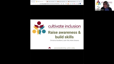 Thumbnail for Raise Awareness and Build Skills - Christina Goodland, Kellie Greaves, and Leah Villa