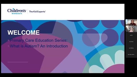 Thumbnail for Pediatric Primary Care Session 3c - 12/6/24