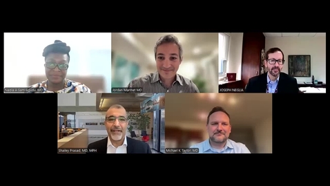 Thumbnail for &quot;The State of Global Pediatrics&quot; with Nadia Sam-Agudu, MD, CTropMed &amp; Michael Taylor, MD, MPH, CTropMed