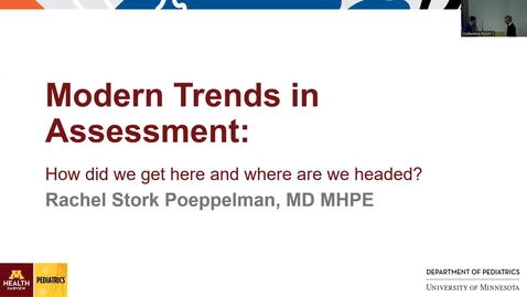 Thumbnail for Adjunct Faculty Award Breakfast &amp; Homer Venters Award Presentation with &quot;Modern trends in Assessment: How did we get here and where are we headed?&quot; by Rachel Poeppelman, MD, MHPE (10.22.25)