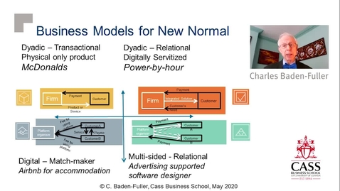 Thumbnail for entry Business Model Response to COVID-19 -  Professor Charles Baden-Fuller