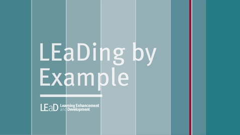 Thumbnail for entry Leading by example: Margaret Carran, lecture capture