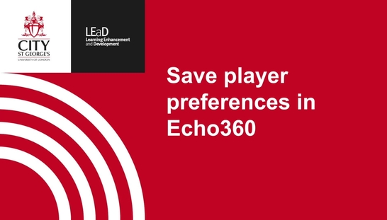 Player Preferences in Echo360