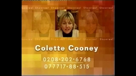 Thumbnail for Colette's showreel