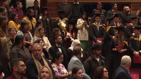 Thumbnail for Graduation Ceremony - Monday 20th January 2025 - PM ceremony