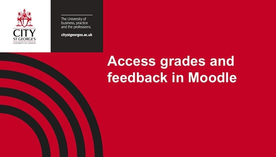Access grades and feedback