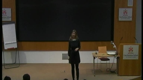 Thumbnail for Visiting speaker 17th October 2012