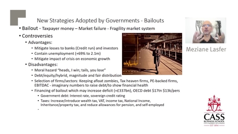 Thumbnail for Financial Strategies Companies Adopt in Financial Distress (Part 2) - Professor Meziane Lasfer